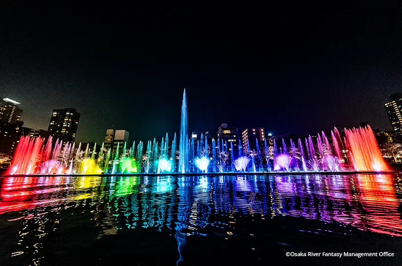 Osaka River Fantasy first